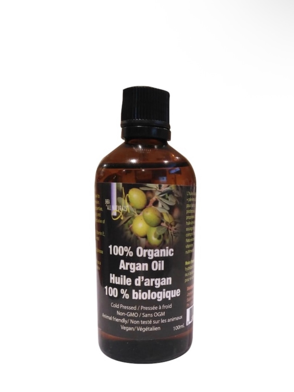 100% Organic Argan Oil - Natural Skin & Hair Treatment (Brown)